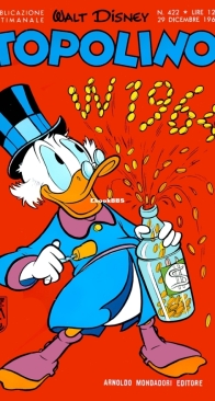 Topolino 0422 - Mondadori 1963 - Italian