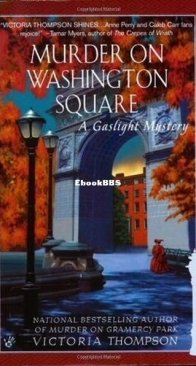 Murder on Washington Square - A Gaslight Mystery 4 - Victoria Thompson - English