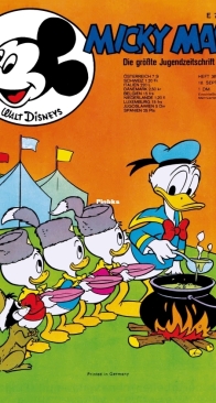 Micky Maus 1971 - 38 - Ehapa - German