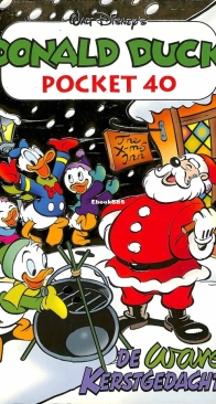 Donald Duck Pocket Serie 3 - Issue 40 - De Ware Kerstgedachte - Sanoma 1996 - Dutch