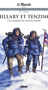 Les Grands Personnages de l'Histoire en Bandes Dessinées 70 - Hillary et Tenzing: À la Conquête du Toit du Monde - Glénat 2021 - French