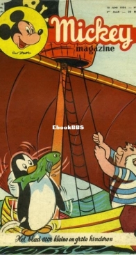 Mickey Magazine 192 - N.V. Uitgaven Pont-Levis 1954 - Dutch