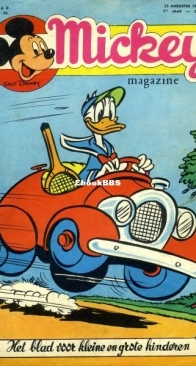 Mickey Magazine 255 - N.V. Uitgaven Pont-Levis 1955 - Dutch