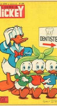 Le Journal de Mickey 0494 - Hachette 1961 - French