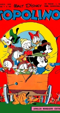 Topolino 0182 - Mondadori 1958 - Italian