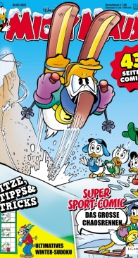Micky Maus 2022-04 - Ehapa - German