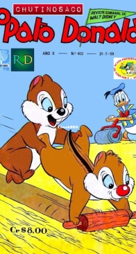 O Pato Donald 0402 - Abril 1959 - Brazilian Portuguese