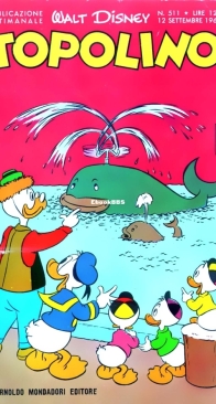 Topolino 0511 - Mondadori 1965 - Italian