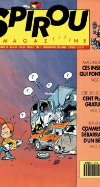 Le Journal de Spirou 2778 - Dupuis 1991 - French