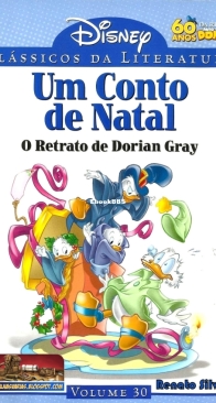 Clássicos da Literatura Disney 30 - Um Conto de Natal - O Retrato de Dorian Gray - Abril 2010 -  Brazilian Portuguese