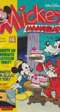 Mickey Maandblad 10 - 1987 - Dutch