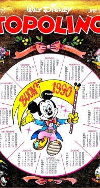 Topolino 1779 - Mondadori 1989 - Italian
