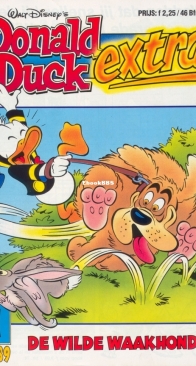 Donald Duck Extra - De Wilde Waakhond -  Issue 01 - Oberon B.V. 1989 - Dutch