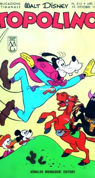 Topolino 0515 - Mondadori 1965 - Italian