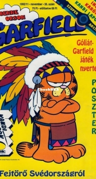 Garfield Magazin 35 - Semic Interprint 1992 - Hungarian