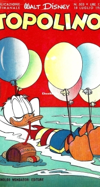 Topolino 0503 - Mondadori 1965 - Italian