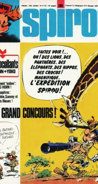 Le Journal de Spirou 1804 - Dupuis 1972 - French