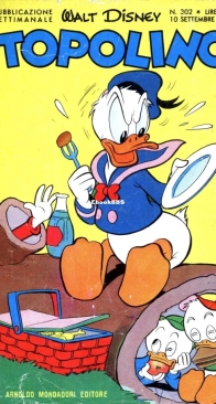 Topolino 0302 - Mondadori 1961 - Italian