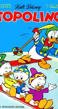 Topolino 0740 - Mondadori 1970 - Italian