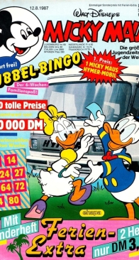 Micky Maus 1987-34 - Ehapa - German