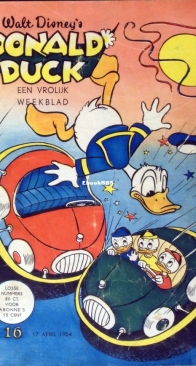 Donald Duck - Dutch Weekblad - Issue 16 - 1954 - Dutch