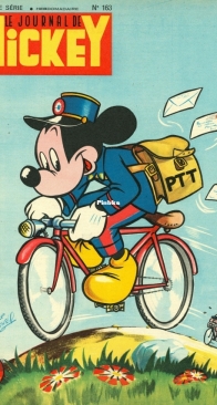 Le Journal de Mickey 0163 - Hachette 1955 - French