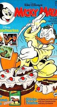Micky Maus 1990-38 - Ehapa - German