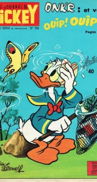Le Journal de Mickey 0704 - Hachette 1965 - French