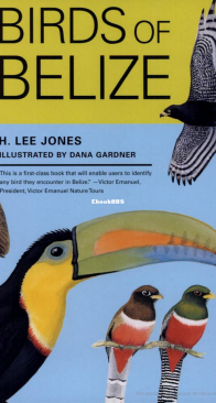 Birds of Belize - Lee Jones - English