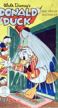 Donald Duck - Dutch Weekblad - Issue 21 - 1954 - Dutch