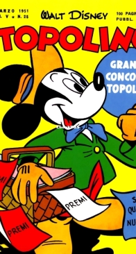 Topolino 0025 - Mondadori 1951 - Italian