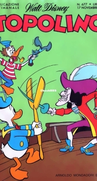 Topolino 0677 - Mondadori 1968 - Italian