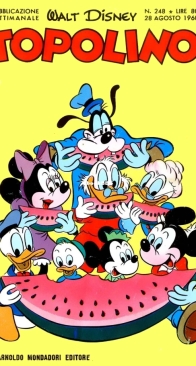 Topolino 0248 - Mondadori 1960 - Italian