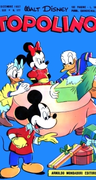 Topolino 0177 - Mondadori 1957 - Italian