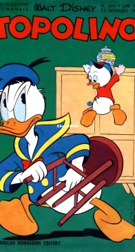 Topolino 0424 - Mondadori 1964 - Italian