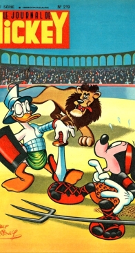 Le Journal de Mickey 0219 - Hachette 1956 - French