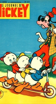 Le Journal de Mickey 0211 - Hachette 1956 - French