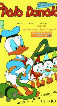 O Pato Donald 0451 - Abril 1960 - Brazilian Portuguese