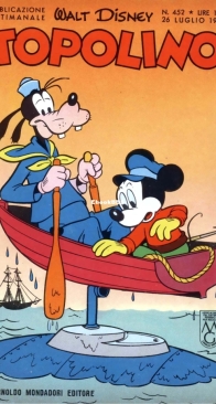 Topolino 0452 - Mondadori 1964 - Italian