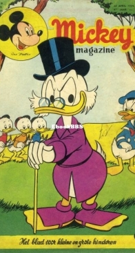 Mickey Magazine 185 - N.V. Uitgaven Pont-Levis 1954 - Dutch