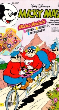 Micky Maus 1987-33 - Ehapa - German