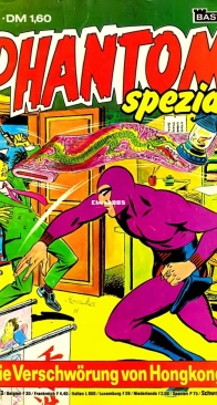 Phantom Spezial 02 - Die Verschwörung von Hongkong - Bastei 1980 - German