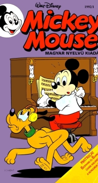 Micky Mouse 01.1992 - Egmont - Hungarian