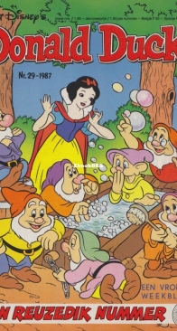 Donald Duck - Dutch Weekblad - Issue 29 - 1987 - Dutch