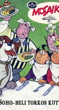 Mozaik 070 - A Soho-Beli Torkos Kutya - 09. 1962 - Hungarian