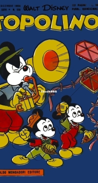 Topolino 0152 - Mondadori 1956 - Italian