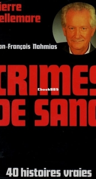 Crimes De Sang - Pierre Bellemare - French