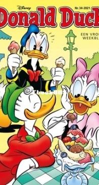 Donald Duck - Dutch Weekblad - Issue 34 - 2021 - Dutch