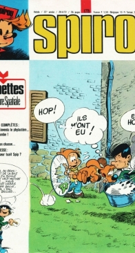 Le Journal de Spirou 1775 - Dupuis 1972 - French