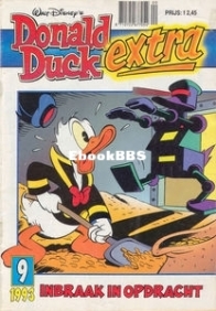Donald Duck Extra - Inbraak In Opdracht - Issue 09 -  De Geïllustreerde Pers B.V. 1993 - Dutch